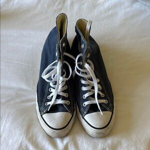 Converse Men's Blue High-Top Sneakers